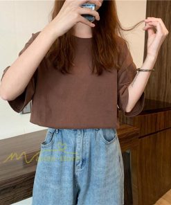 tシャツ・カットソー | Tシャツ レディース 半袖 春 夏 秋 トップス カットソー カジュアル シンプル ゆったり 20代30代40代50代 体型カバー 通勤通学 着回し 無地人気 お出かけ 上品