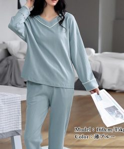 インナー・ルームウェア | 長袖 ルームウェア 上下セット 韓国風