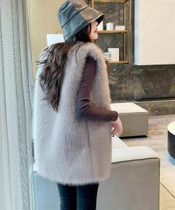 前開き | エコファーベスト レディース韓国風ベスト