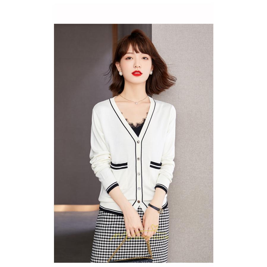 ニット・セーター | カーディガン レディース ニット 春 秋 長袖 トップス 50代 40代 30代 20代 可愛い カジュアル おしゃれ キレイめ お出かけ あったか ポケット 着痩せ