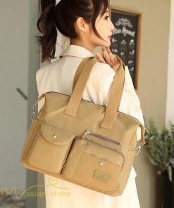 女性用バッグ | バッグ レディースバッグ ショルダーバッグ 大容量 鞄 撥水加工 ナイロン製 2way 肩掛け 斜めがけ 手提げ ハンドバッグ 6色 ショルダー シンプル 通勤 通学