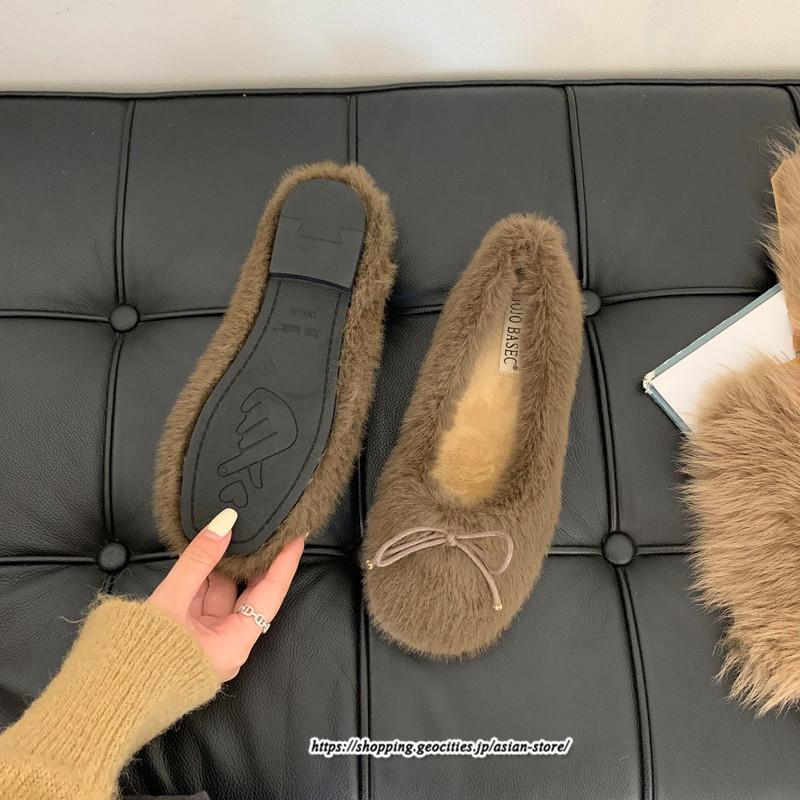 ローファー | モカシン パンプス レディース 高品質 痛くない フラット スリッポン ボア ファー フラット おしゃれ 秋 痛くない ふわふわ 柔らかい 歩きやすい 冬