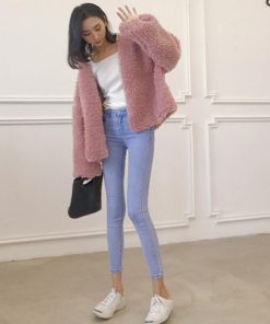 ジャケット・ブルゾン | ボアジャケットレディースふんわりブルゾン