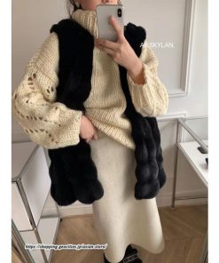 ベスト | ボリュームフェイクファーファー毛皮レディース 冬 フェイクファー 毛皮コート アウター ノースリーブ ふわふわ 前開き ジレ 秋冬