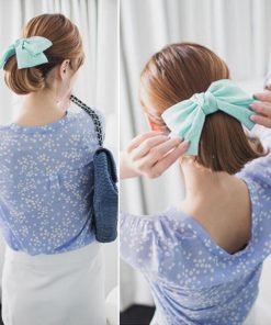 その他アクセサリー | 大きい バレッタ ヘアアクセサリー ヘアアクセサリー 卒業式 リボン バレッタ