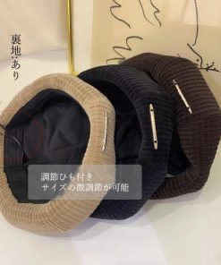ベレー帽 | 帽子 レディース かぼちゃ帽