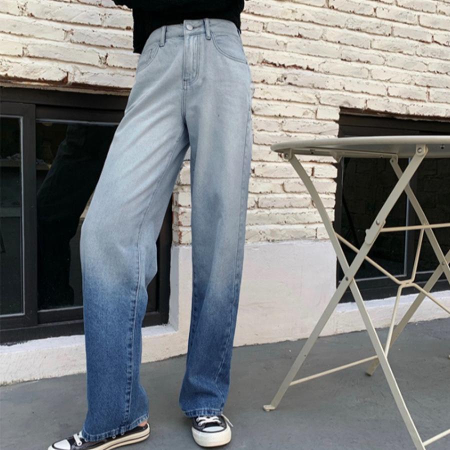 デニム | デニムパンツ レディース ストレートパンツ