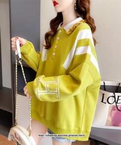 パーカー | トレーナー レディース クルーネック 長袖 トップス Tシャツ スウェット ゆったり 秋 春 秋物 秋冬 送料無料 20代30代40代50代 おしゃれ 韓国