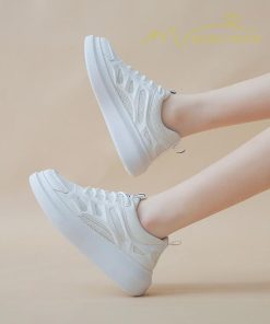 スニーカー | 厚底レディース 5cmヒール 靴 軽量 歩きやすい 疲れにくい 美脚 25cm おしゃれ 疲れない ウォーキングシューズ ナースシューズ