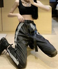 クロップドパンツ | リフレクティブ カーゴパンツ レディース