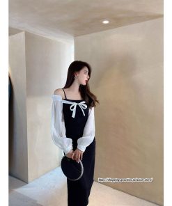 タイト | セクシーワンピース 二次会ワンピース 上品 高級感 ワンピース 長袖 タイトワンピース スリム 美ライン フォーマル オフィス お呼ばれワンピース 通勤 結婚式