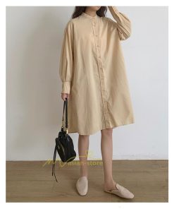 マキシ | シャツワンピ 2WAY カーディガン 長袖 ロング 無地 体型カバー ワンピース アウター レディース 春アウター お出かけ 20代30代40代50代 羽織り カジュアル 上品