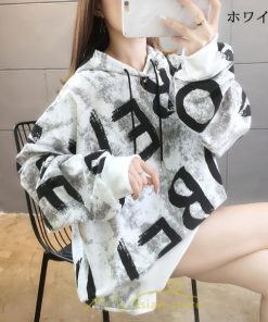 パーカー | レディース ジャケット トレーナー フード 可愛い ゆる 体型カバー カジュアル 20代30代40代 着痩せ 2022 秋服 秋新作 上品 プルオーバー