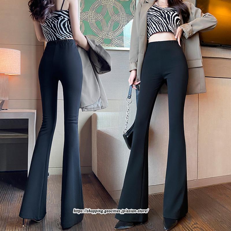 チノ・テーパード・ジョガー・スキニーパン | スキニー パンツ ロングパンツ レディース ボトムス ハイウエスト 無地 秋冬 フレアパンツ 黒 着痩せ おしゃれ デート カジュアル お出かけ デイリー 送料無料