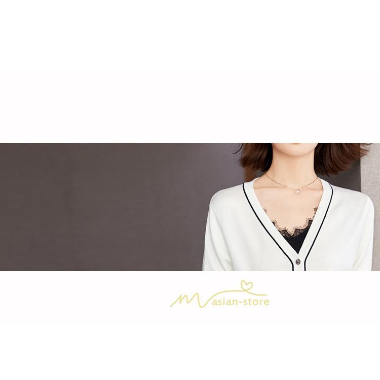 ニット・セーター | カーディガン レディース ニット 春 秋 長袖 トップス 50代 40代 30代 20代 可愛い カジュアル おしゃれ キレイめ お出かけ あったか ポケット 着痩せ