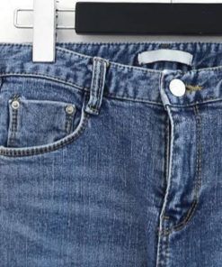 スキニーパンツ | 美脚 穴開き アンクル スキニー レディース クラッシュデニム デニムパンツ ボトムス ジーンズ ジーパン タイト ダメージ