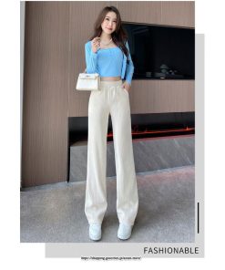 チノ・テーパード・ジョガー・スキニーパン | ストレートジーンズ パンツ ハイウエスト レディース ワイドパンツ スラックス ガウチョパンツ ファッション カジュアル ゆったり 送料無料 デイリー