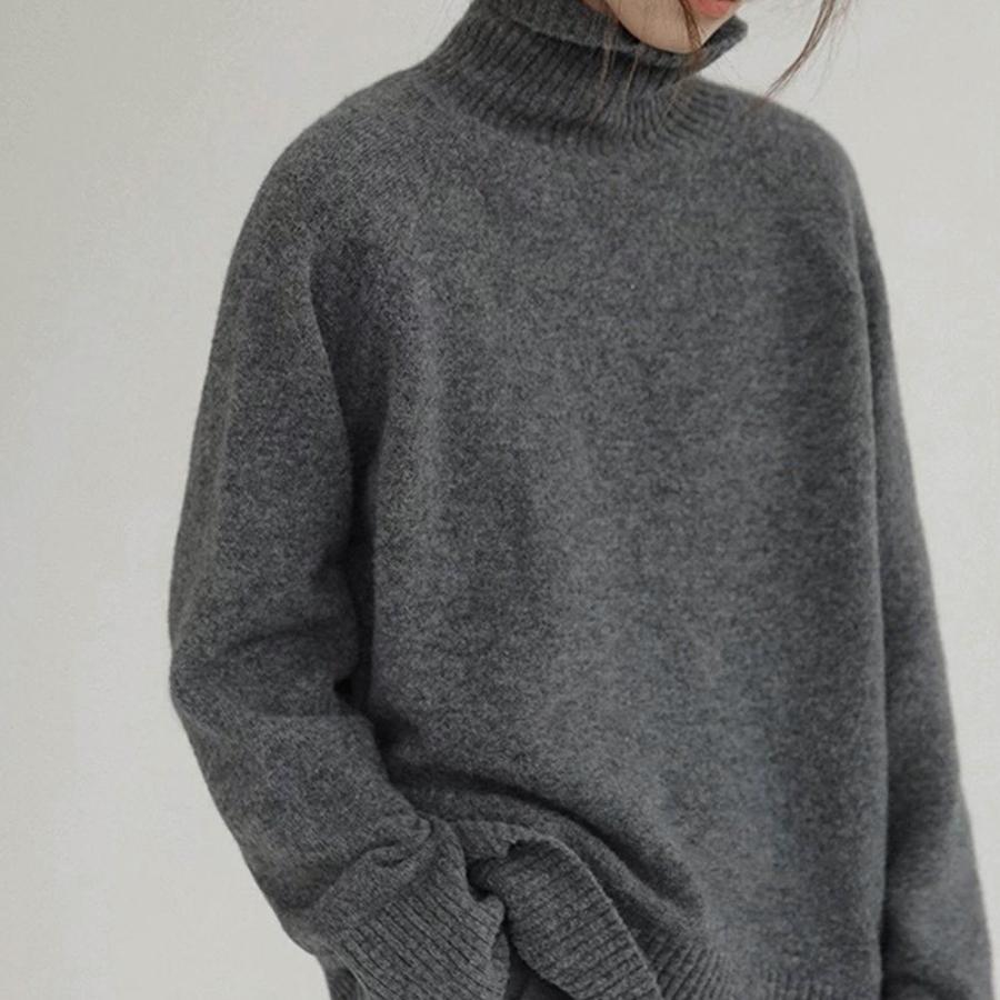 ニット・セーター | タートルネックニット レディース 秋冬服