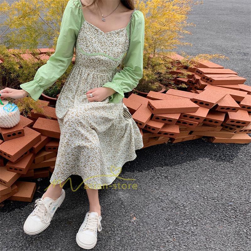 マキシ | ワンピース レディース ゆったり 長袖 オシャレ 呼ばれ 韓国風 二次会 同窓会 通勤 ロング丈 新春 カジュアル 体型カバー 20代30代40代 着痩せ きれいめ ロング