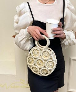さいふ　バッグ | カゴバッグ バック 籠 夏 手編み レディース ハンドメイド トートバッグ ナチュラル かごバッグ 夏 サマーバッグ 2022新作 軽い オシャレ 可愛い 女の子