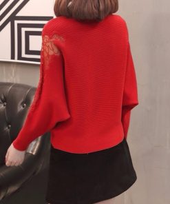 ニット・セーター | ドルマンニットトップス ボートネック上品