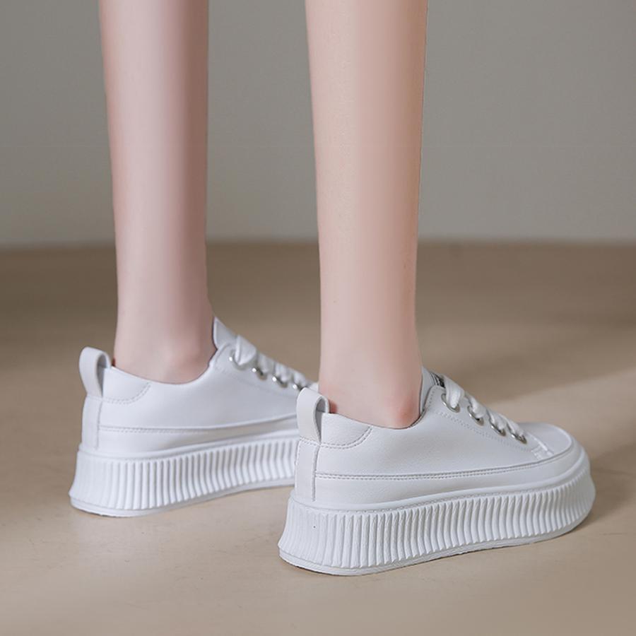 シューズ | 厚底スニーカー レディース ローカット靴