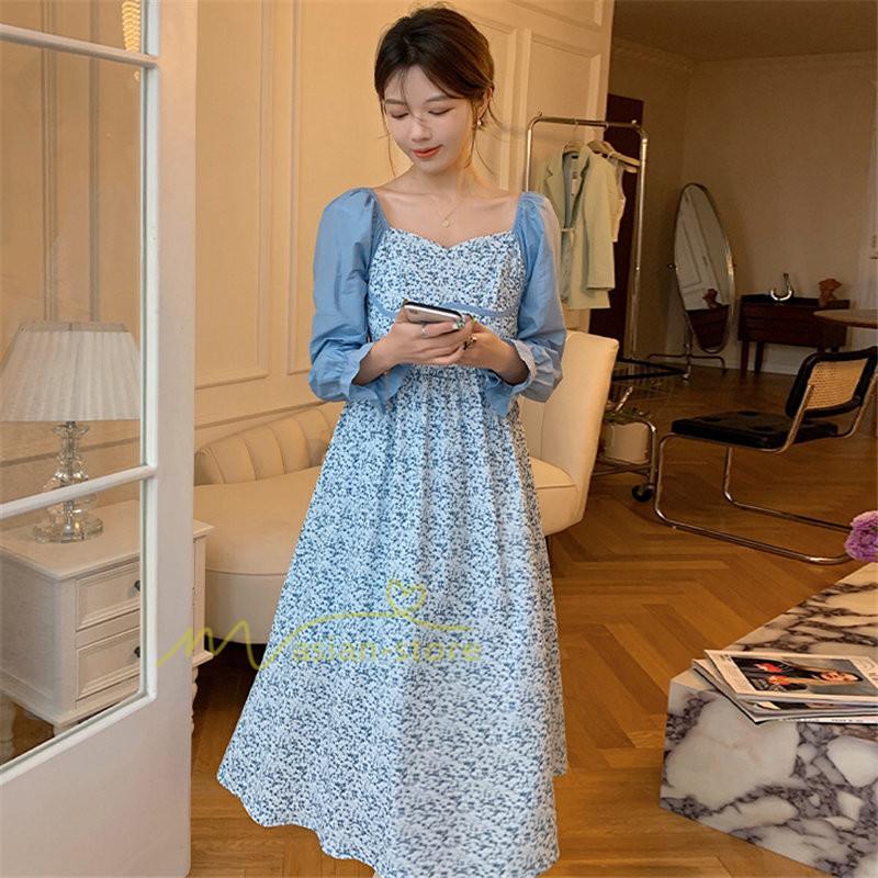 マキシ | ワンピース レディース ゆったり 長袖 オシャレ 呼ばれ 韓国風 二次会 同窓会 通勤 ロング丈 新春 カジュアル 体型カバー 20代30代40代 着痩せ きれいめ ロング