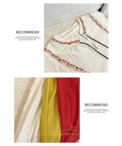 マキシ | ワンピース 夏秋 長袖 レディース ワンピ ロング 美シルエット ロングワンピ―ス 大人 花柄 刺繍 エスニック風 リゾート 綿麻 お出かけ リネン コットン 旅行