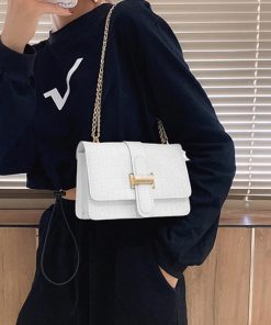 ショルダーバッグ | クロコ型押 レディース