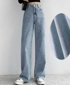 デニム | ヴィンテージライクデニム パンツ ボトムス ハイウエスト シンプル カジュアル レディース