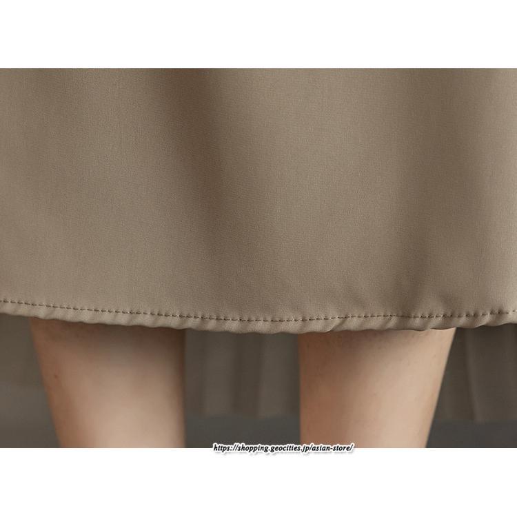 スカート | レディース 春秋 チュール美脚 プリーツロングAライン 体型カバー ボトムス おしゃれ 大人 通勤 お出かけ オシャレ