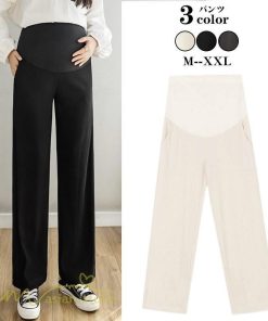 パンツ レギンス | マタニティパンツ ワイドパンツ レディース 着痩せ 上品 マタニティウェア 妊婦着 日常感 春 夏 秋 新作 産前 マタニティ 無地 ゆったり ウエスト調整 妊婦服