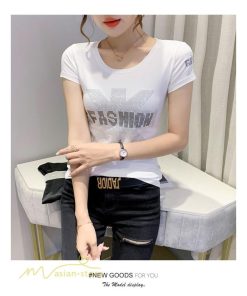 ｔシャツ・カットソー | カットソー レディース トップス Tシャツ 夏コーデ 半袖 丸首 夏新作 サマー キラキラ おしゃれ カジュアル 2021 大きいサイズ XXXL お出かけ 韓国風 インナー