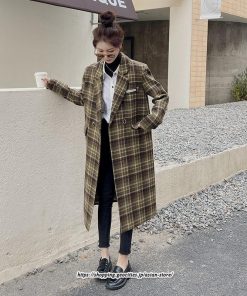 コート・ジャケット | コート レディース アウター チェスターコート ロング丈 ジャケット ロングジャケットコート 2022新作 チェック柄 厚手 ラシャ カジュアル
