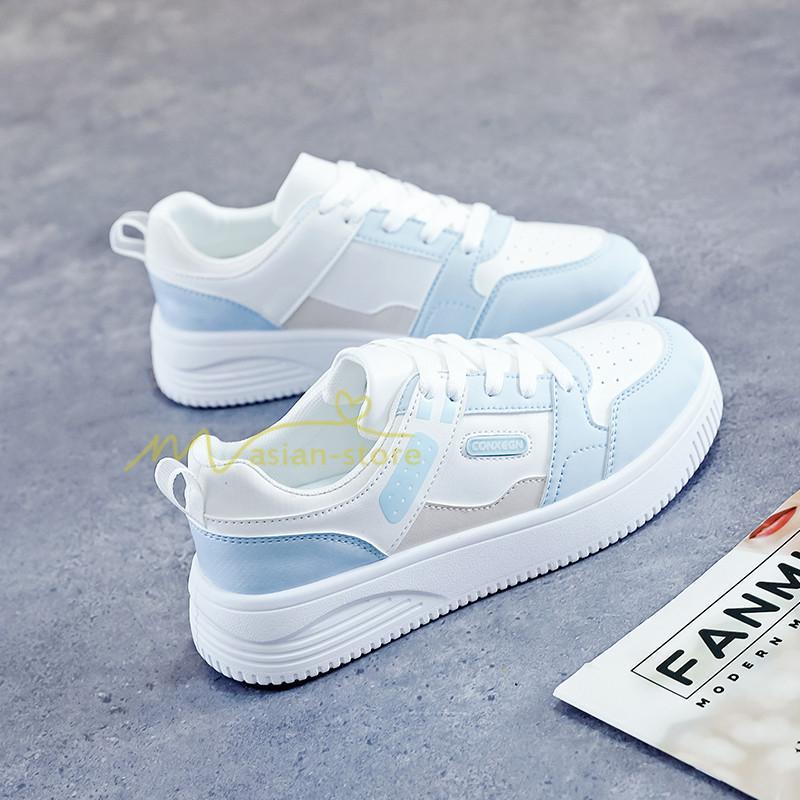 スニーカー | スニーカー レディース レディースシューズ ローカット 靴 フラットシューズ ぺたんこ ウォーキングシューズ Pu革 厚底スニーカー 厚底靴 美脚 歩きやすい