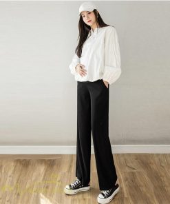 パンツ レギンス | マタニティパンツ ワイドパンツ レディース 着痩せ 上品 マタニティウェア 妊婦着 日常感 春 夏 秋 新作 産前 マタニティ 無地 ゆったり ウエスト調整 妊婦服