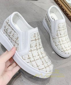スニーカー | スリッポン レディース おしゃれ 紐なし インソール スリッポン大人カジュアル 厚底スニーカー 厚底スリッポン ローカットスニーカーレディース