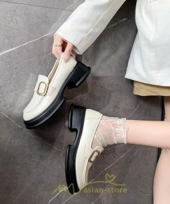 ローファー | レディース 靴 シューズ レザー調 合皮 厚底 履きやすい 韓国風 人気 クラシック 可愛い パンプス 通勤 春 夏 通学 冬 学生靴 秋