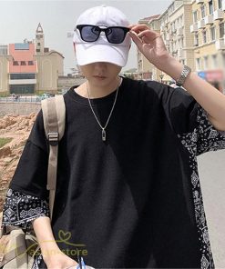 Tシャツ | メンズ 半袖 シンプル 半袖tシャツ クルーネック カジュアル 重ね着風 切り替え カッコウイイ 夏新作 カットソー ゆったり 20代 40代 体型カバー 30代