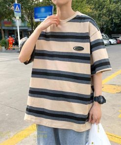 Tシャツ | Tシャツ メンズ 半袖 ゆったり ボーダー おしゃれ 半袖カットソー ファッション カジュアル体型カバー トップス メンズスタイル 夏新作