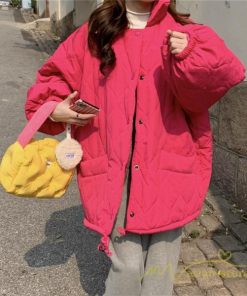 ダウンジャケット コート | ダウンコート キルティングコート レディース 裏起毛 暖かい 大きいサイズ シンプル 中綿コート ダウンジャケット 5色展開 ダウン 冬 韓国風 秋冬コーデ 中綿