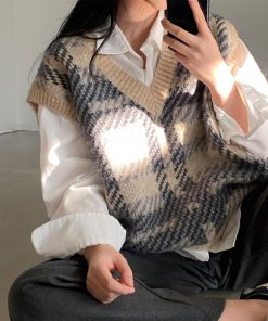 ニット・セーター | ニットベスト レディース ニットジレ秋冬