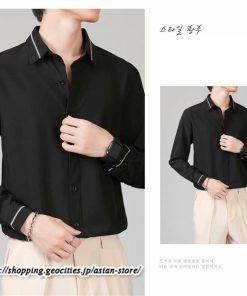シャツ | 長袖メンズ ビジネス フォーマル オフィス 仕事 春 夏 秋 冬 カジュアル ビジネスシンプル 長袖 トップス 大きいサイズ メンズトップス