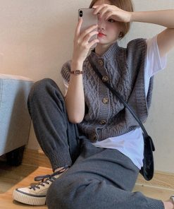 ニット・セーター | ニットベスト レディース秋冬 ニットジレ