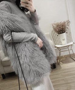 ジャケット・ブルゾン | エコファーベスト レディース韓国風ベスト