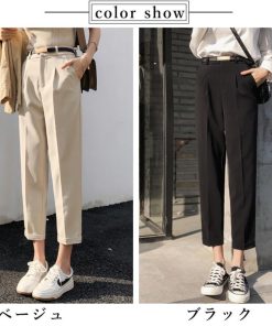 クロップドパンツ | アンクルパンツ テーパードパンツ 大人 夏