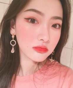 その他アクセサリー | 大ぶりピアス イヤリング ロングピアス レディース アシンメトリー 揺れる キラキラ