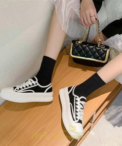 スニーカー | シューズ レディース 靴 レディースシューズ 帆布 カジュアルシューズ おしゃれ ズック靴 美脚 厚底2022 歩きやすい 厚底 春夏