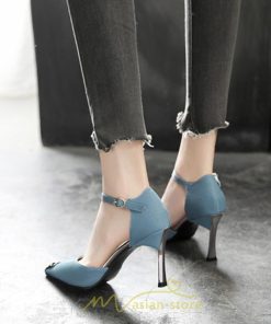 パンプス | ハイヒール ポインテッドトゥ ヒール5cm7cm8.5cm パーティー フォーマル ストラップ ピンヒール 大きいサイズ 歩きやすい 靴 結婚式 パーティ