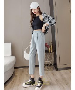 チノ・テーパード・ジョガー・スキニーパン | テーパードパンツ レディース ボトムス パンツ 麻綿風 チノパン 涼しい 接触冷感 ウエストゴム 夏パンツ 九分丈 春夏秋 可愛い 20代30代 無地 スリム 40代 大人